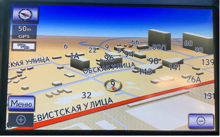 Интерактивная карта доступности